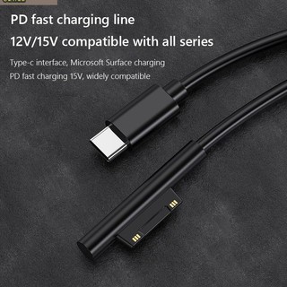Dây Cáp Sạc Nhanh usb c pd Cho microsoft surface pro 7 6 5 4