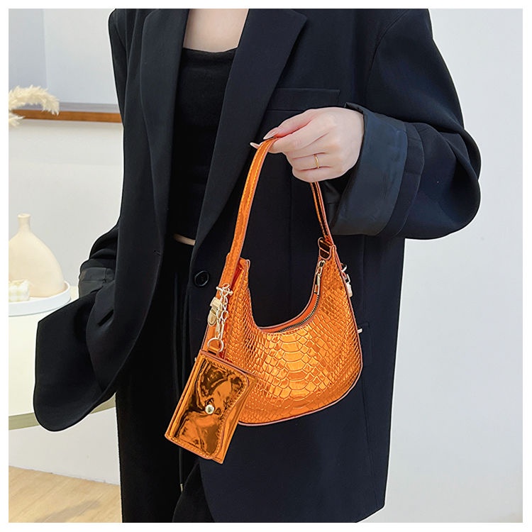 Niche Túi Đeo Một Bên Vai Da Rắn Chống Thấm Nước Thời Trang Cao Cấp Đơn Giản Di Động haobing Biqu Phong Cách Mới Cho Nữ