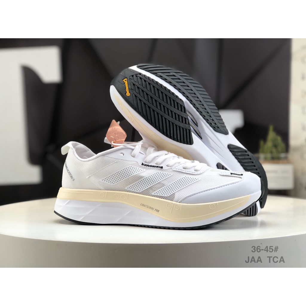 Giày Thể Thao adidas adizero boston 11 marathon gy2586 36-45 Siêu Nhẹ Thoáng Khí