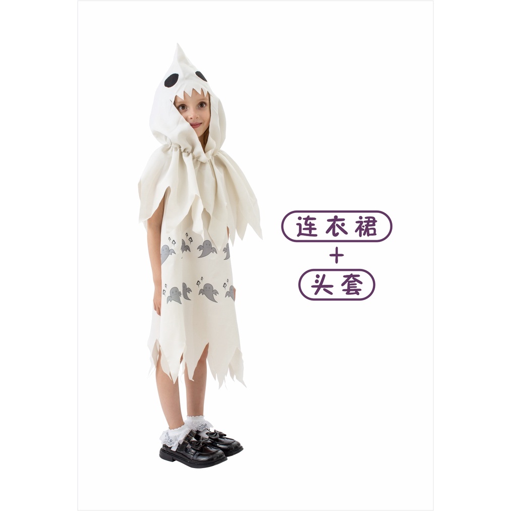 Trang Phục Hóa Trang Ma Nhỏ Phong Cách Mới Cho Bé