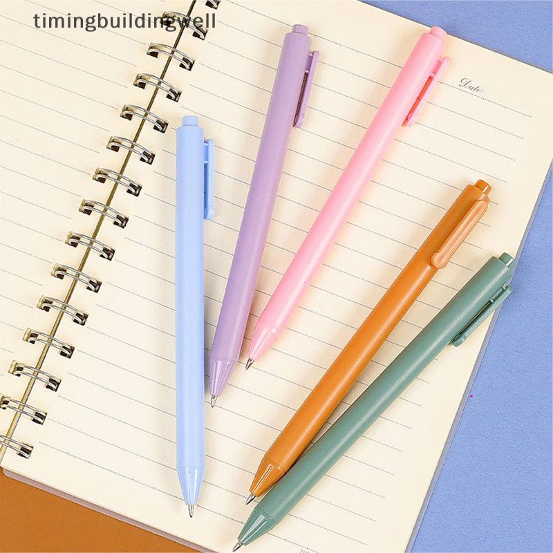 Twvn Bút Mực gel Ngòi 0.5mm Màu Kẹo Ngọt Dễ Thương Dùng Trong Trường Học / Văn Phòng