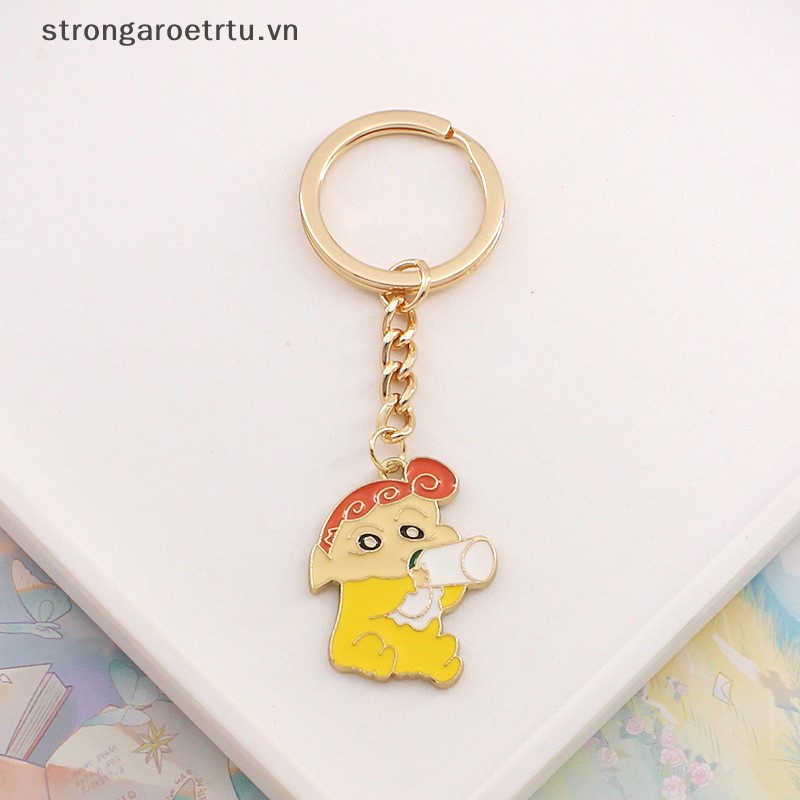 Móc Chìa Khóa Xe Hơi Hoạt Hình shin-chan Dễ Thương