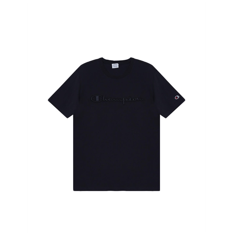 Áo Champion Script Embroidery Logo Men's - Black