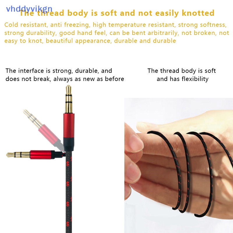 Cáp Âm Thanh vhdd aux 3.5mm male Sang male Cho Điện Thoại / Máy Tính