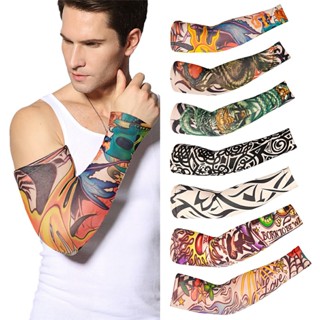  Bao Tay Giả Săm Tattoo - Găng Tay Tattoo Hình Săm -joyhome_official 