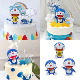 Hoạt Hình Mô Hình doraemon Trang Trí Bánh Kem Sinh Nhật
