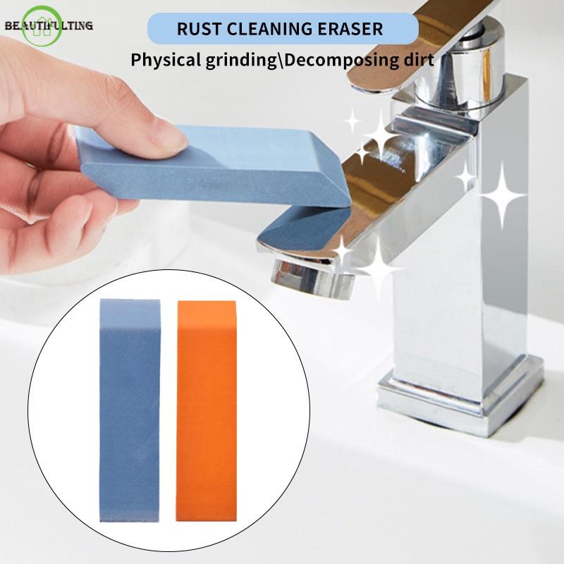 1 Cục Tẩy Cặn Vôi Dễ Dàng Cục Tẩy Baijie Dụng Cụ Làm Sạch Tẩy Cặn Vòi Nước Bằng Thép Không Gỉ Dụng Cụ Nhà Bếp Cọ Nồi Tạo Bọt