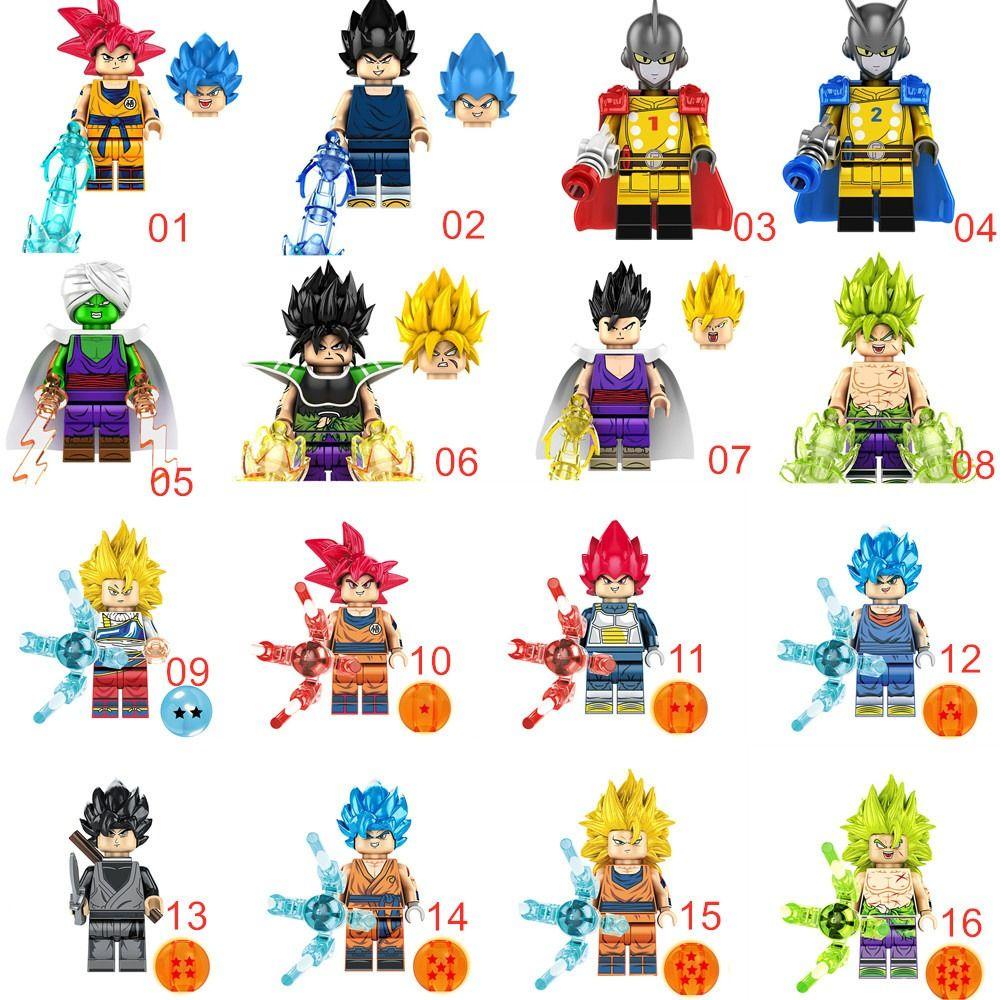 Rebuy Khối Đồ Chơi Búp Bê Hình son goku Phân Phối Viên Ngọc Rồng Cổ Điển mini Làm Quà Tặng Sinh Nhật Cho Bé