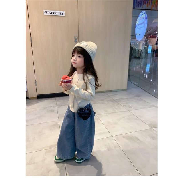 Áo Sơ Mi Tay Dài Phong Cách Hàn Quốc Nhật Bản Mới Dành Cho Bé Gái