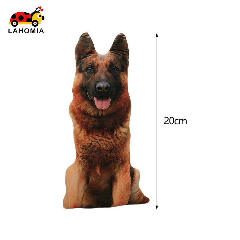 LAHOMIA 20/50CM Gối Ôm Nhồi Bông Hình Chú Chó 3d Dễ Thương