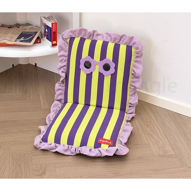 Ghế Lười tatami Gấp Được In Họa Tiết Hoạt Hình Dễ Thương Phong Cách Bắc Âu Trang Trí Nhà Cửa