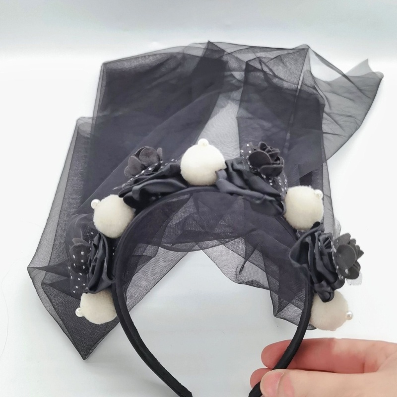 Băng Đô Hoa Hồng Đáng Sợ Cho Cô Dâu Trong Ngày halloween