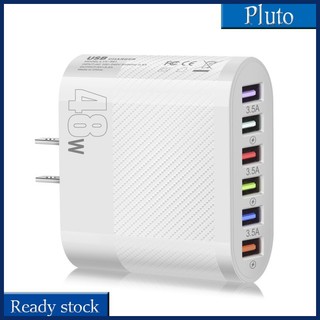 Mới Củ Sạc Nhanh 48w 6 Cổng usb Cho iphone android tablet pc Điện Thoại
