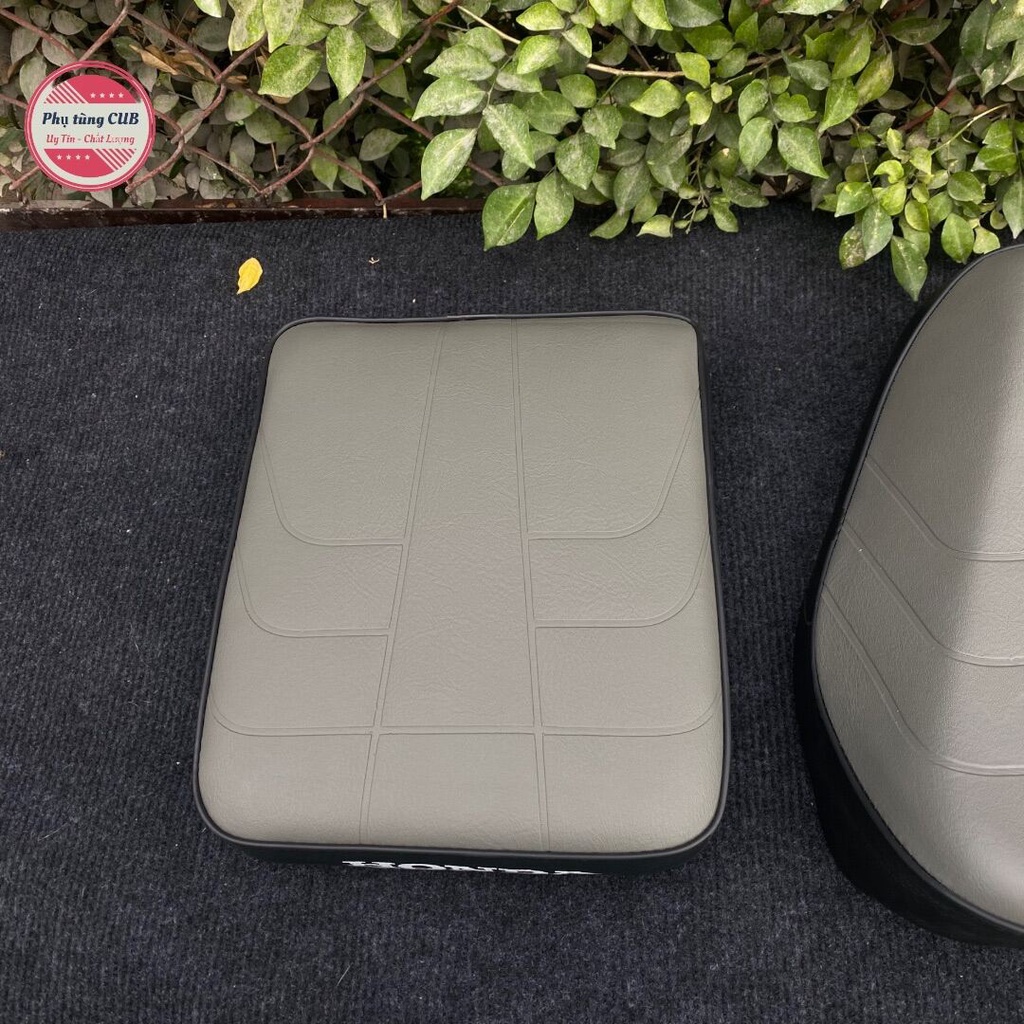 Bộ yên màu xám đen xe cub 81-84-82-DD hàng đặc biệt
