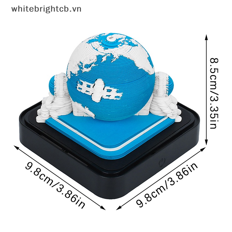 / / Cny Lịch Để Bàn 2024 / Có Đèn led Và Giấy Ghi Chú 3d Sáng Tạo