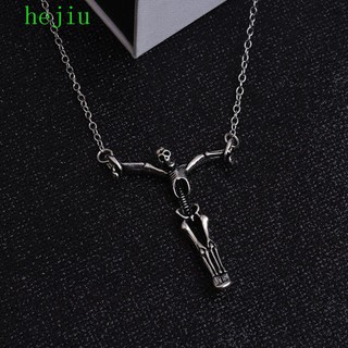 Hejiu Vòng Cổ Bằng Thép Không Gỉ Phong Cách retro Cho Nữ