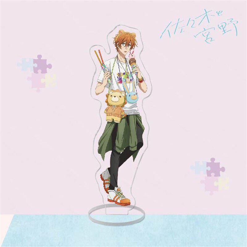 Mô hình Standee BL Anime Sasaki to Miyano Acrylic Manga Anime BL Nhật bản Yaoi Đam Mỹ phụ kiện trang trí để bàn