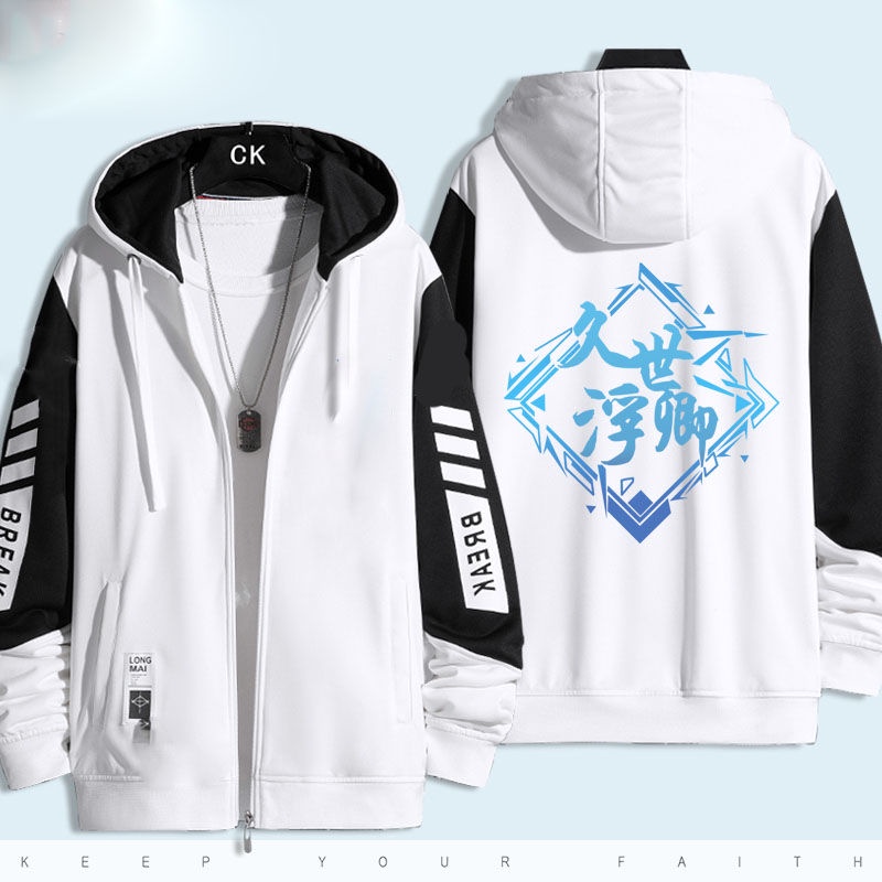 Wander Áo Khoác Bóng Chày Hoạt Hình anime Gemamouche Cá Tính Mùa Thu Đông Cho unisex