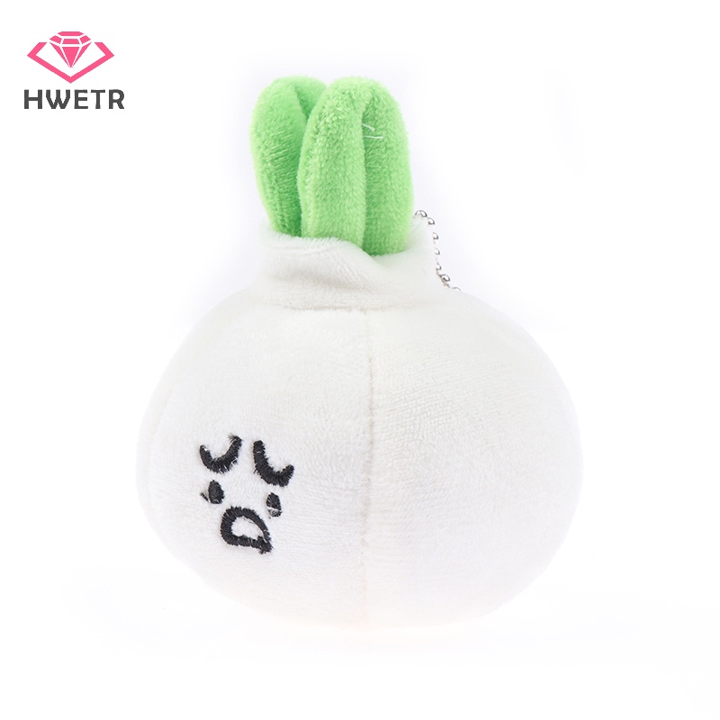 Móc Khóa Hình Rau Củ Quả Nhồi Bông Đáng Yêu Mới