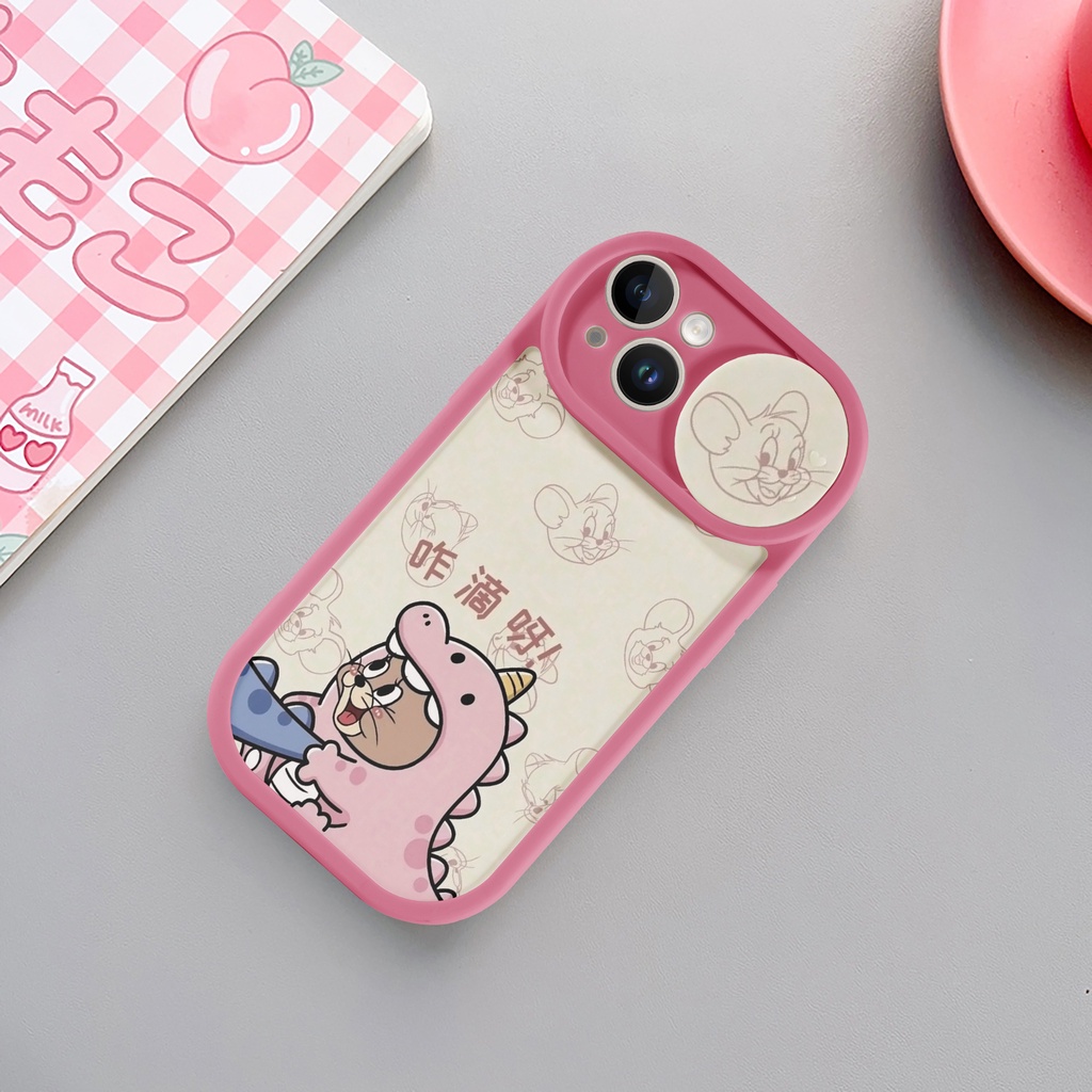 Ốp Điện Thoại tpu Hình Mèo Và Chuột Cho iphone 14 xr 13 11 12 pro max 8 7 6 6s plus x xs max se 2020 13 12 11