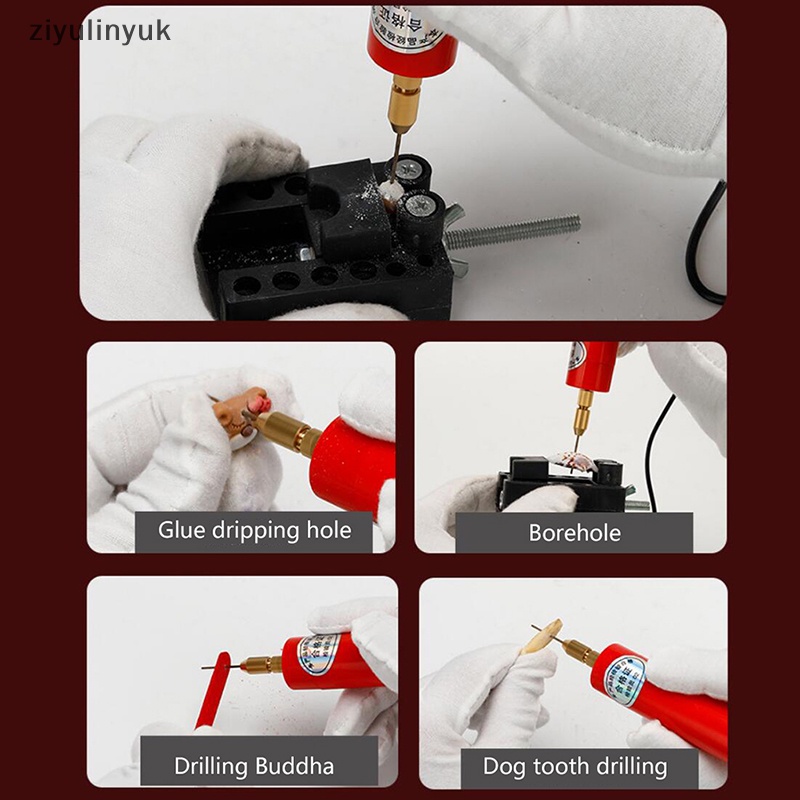 Ziyulinyuk Máy Khoan Điện Mini Cầm Tay Tiện Lợi