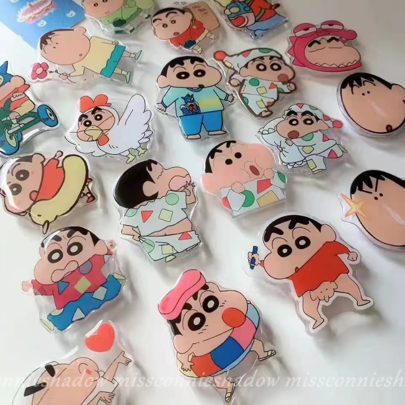 Giá đỡ điện thoại MISSCONNIE dạng gập hình shin-chan vui nhộn sáng tạo