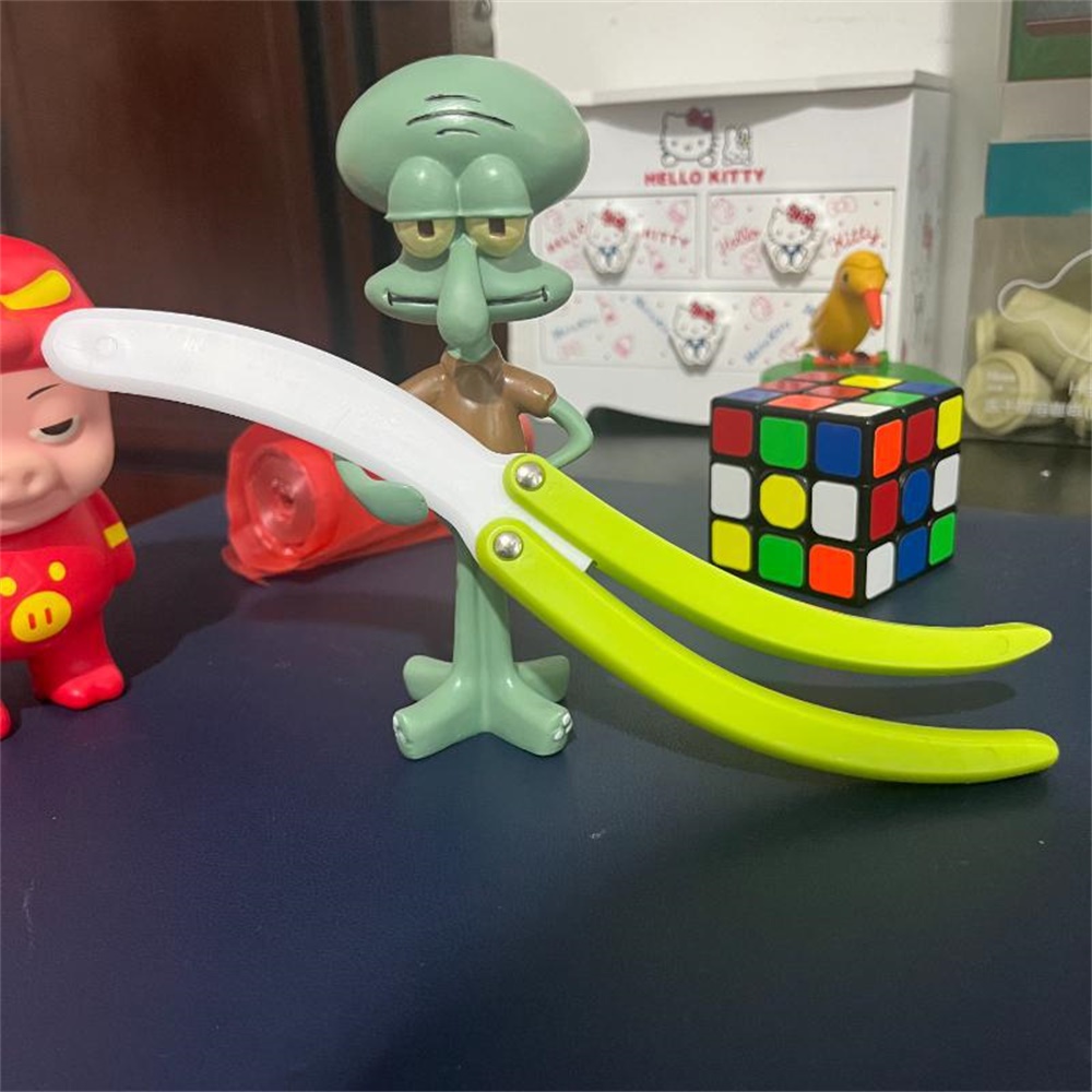 Thẻ Đồ Chơi Nhấn Giảm Căng Thẳng Hình Cà Rốt / Bướm 3d Cho Bé