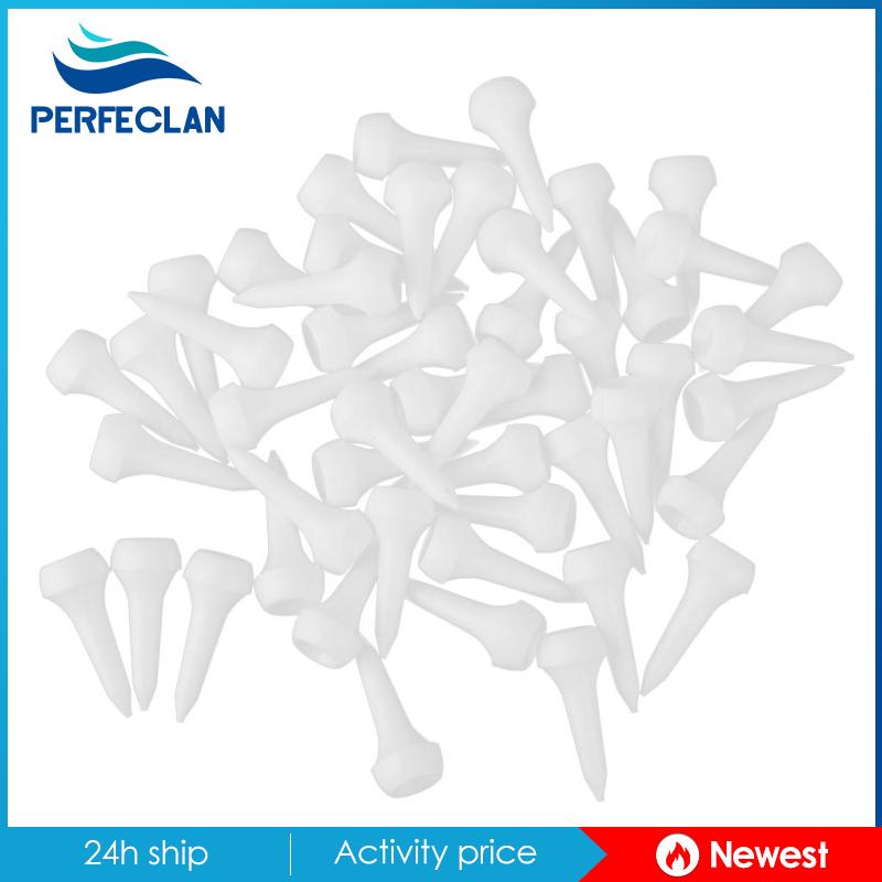 Gói 50 tee golf Chuyên Nghiệp Màu Trắng 35mm