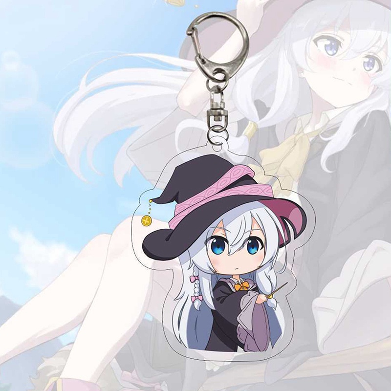 Móc Khóa Acrylic Hình Phù Thủy Elaina Cho Nữ