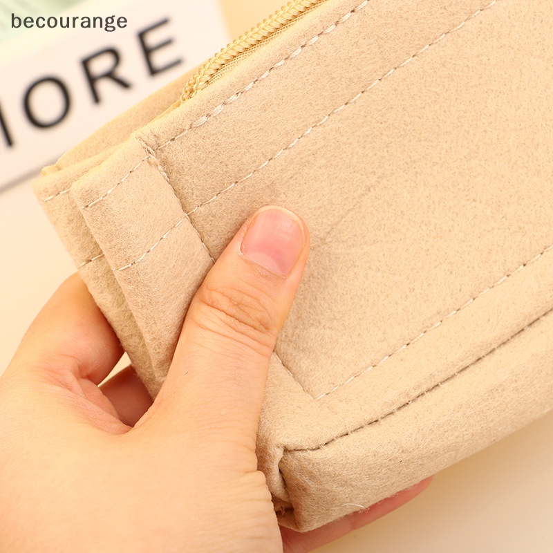 Túi Xách Nỉ mini Lót Bên Trong Đựng Túi Xách Dạng Bật Bên Trong