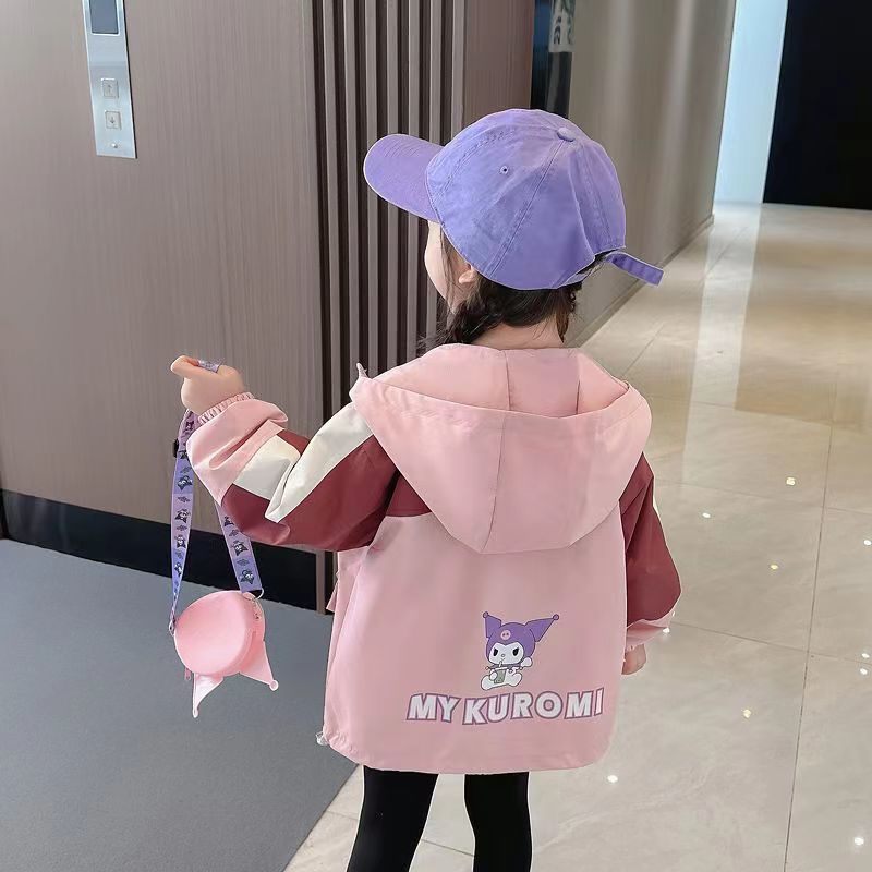 Gmn Áo Khoác Gió Phong Cách Phương Tây Thời Trang Xuân Thu 2023 Cho Bé Gái