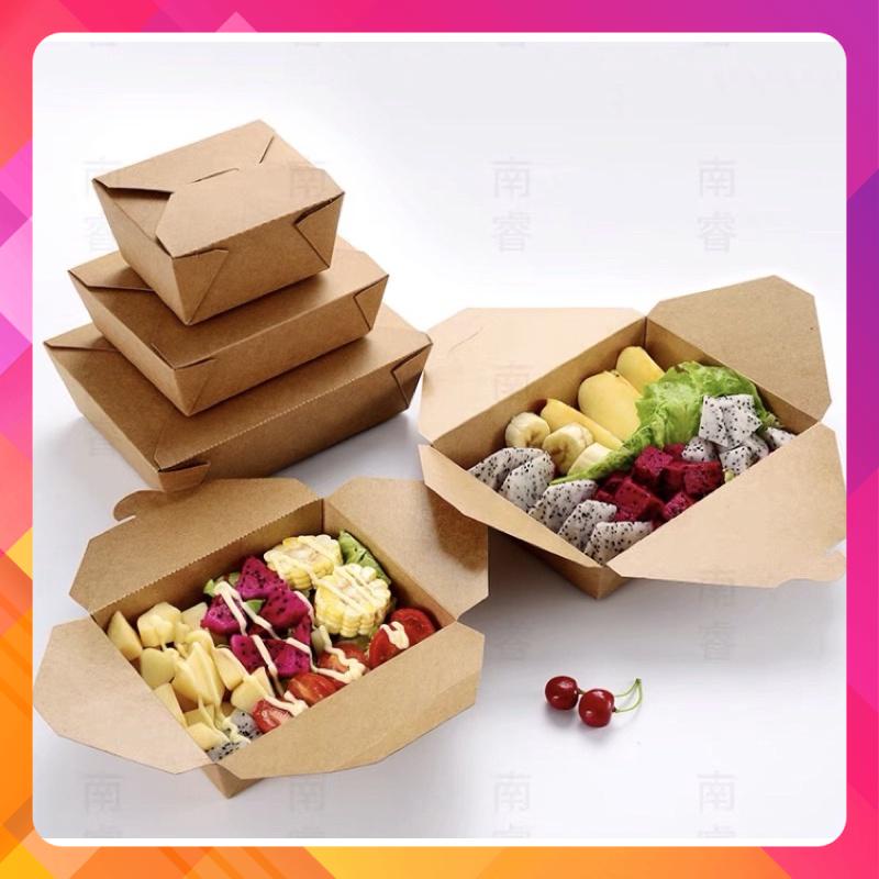 Hộp giấy klaft đựng thực phẩm