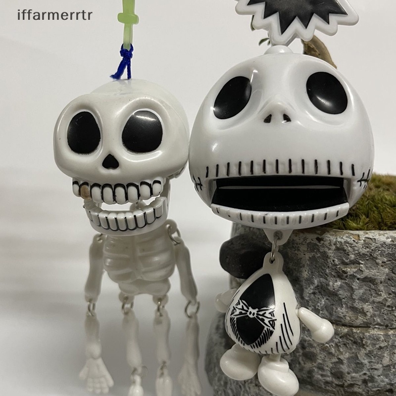 Móc Khóa Hình Đầu Lâu Dây Kéo Sáng Tạo Trang Trí Ba Lô / Túi Xách / Quà halloween