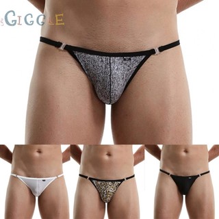 【GIGGLE】Men Briefs Sexy String Thongs Translucent Underwear G-string Jockstrap