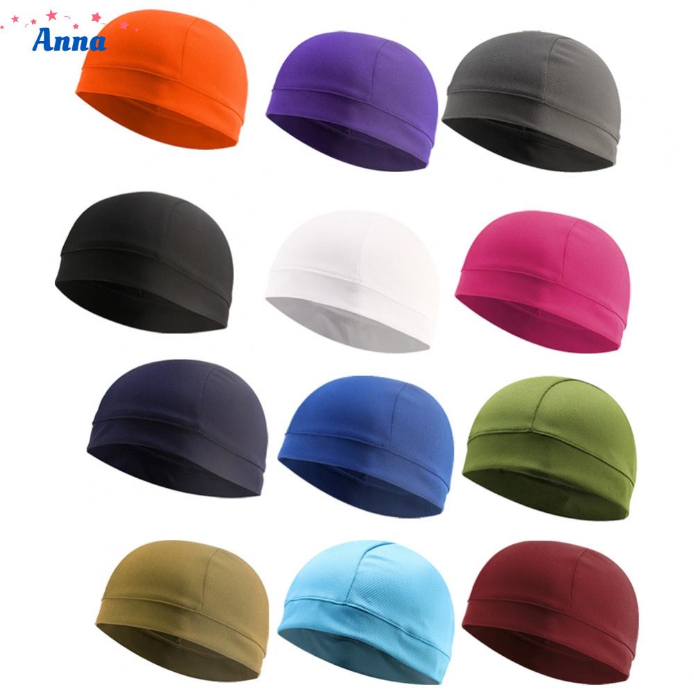 Skull Cap Anti-UV Anti-sweat Hat Cycling Motorcycle Helmet Liner Inner Cap