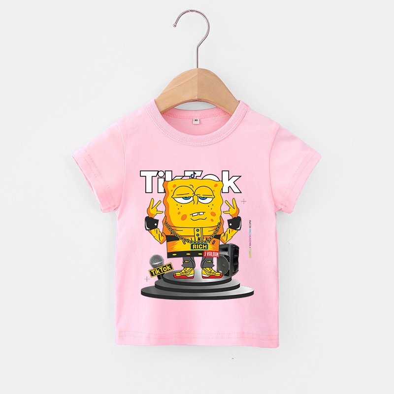 Áo thun trẻ em BỌT BIỂN, 8 màu áo, đầy đủ size có big size, áo thun cho bé Cotton, Màu khác nhắn shop