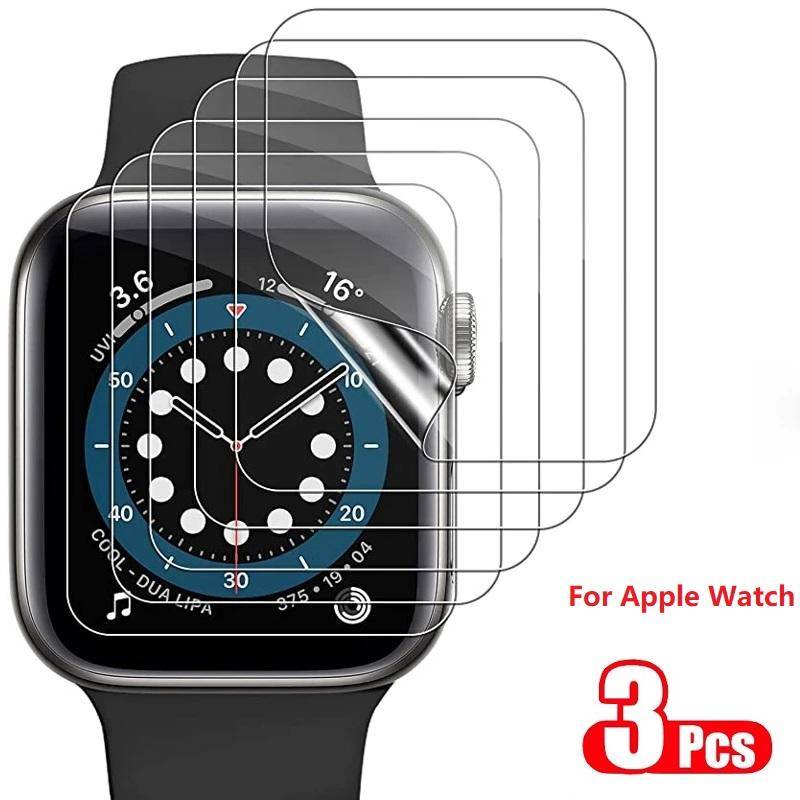 Hydrogel Phim Bảo Vệ Màn Hình Cho Apple Watch Series 9 8 7 41mm 45mm Ultra 2 Không Kính