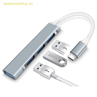 Bộ chia 4 cổng usb c hub 3.0 cho máy tính vn