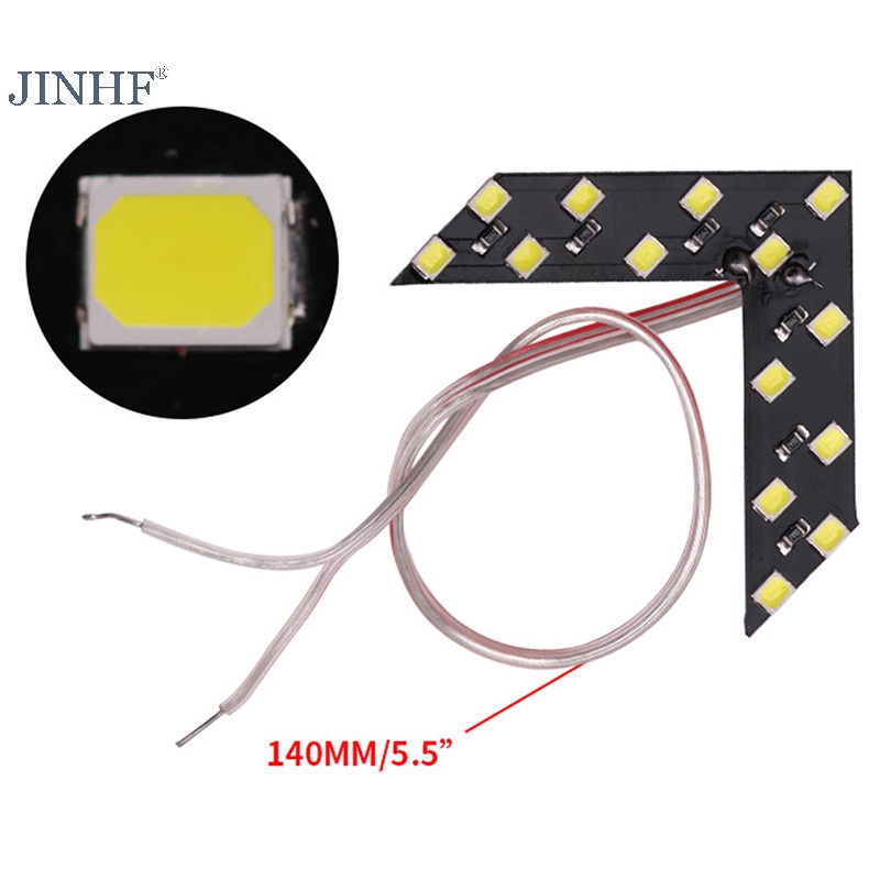 2 Đèn led Xi Nhan 14 smd Cho Gương Chiếu Hậu Xe Hơi