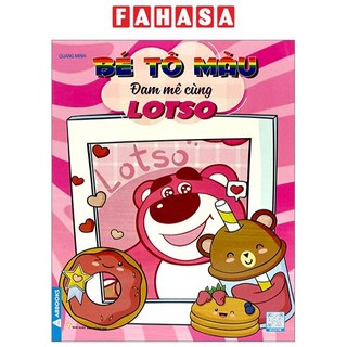 Sách bé tô màu - đam mê cùng lotso