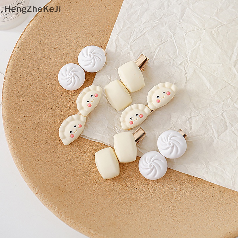 Kẹp Tóc bb Hình Bánh Bao Hấp Nhỏ Nhắn Dễ Thương Phong Cách Hàn Quốc Cho Nữ