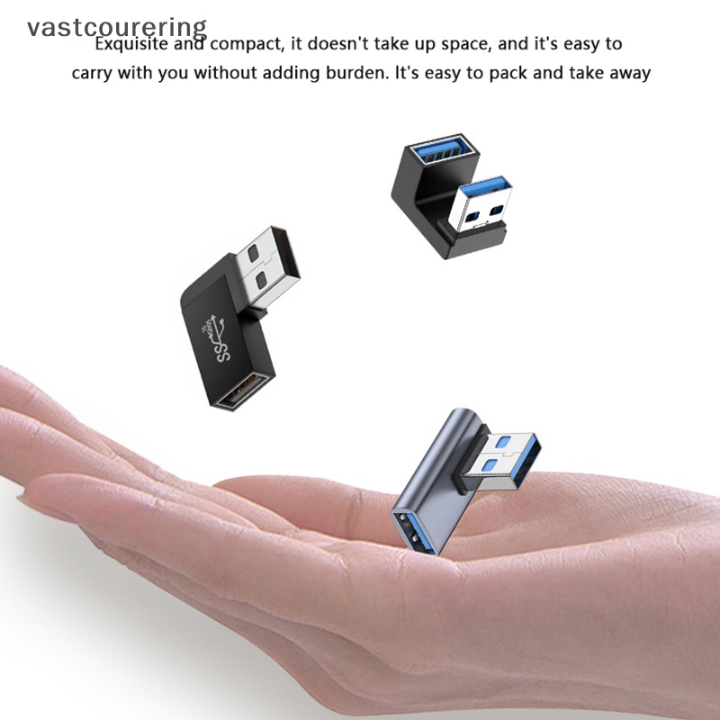 Vast Đầu Nối Chuyển Đổi usb 3.0 Bẻ Góc 90ops 10gbps Tiện Dụng