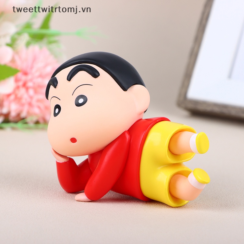 Tomj Mô Hình Đồ Chơi Sưu Tầm shin-chan Bằng pvc Kiểu Cổ Điển Sưu Tầm