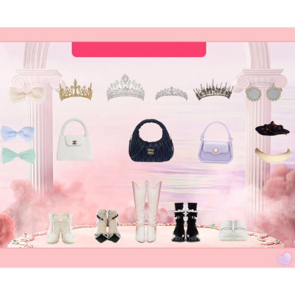 Búp Bê Công Chúa Bằng Giấy isita diy Không Cắt Dùng Trang Trí Dễ Thương