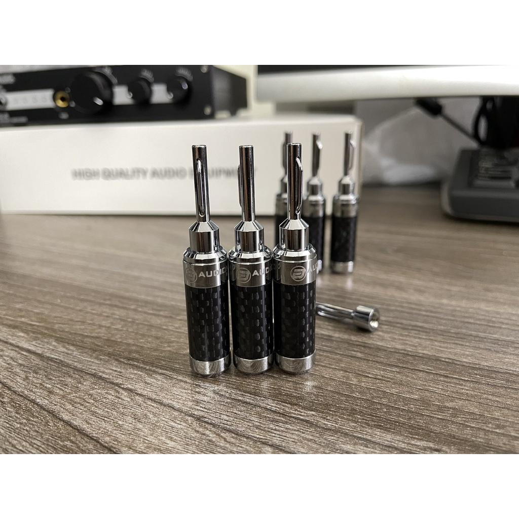 01 Jack cắm loa Bắp Chuối AUDIOMECA Cao Cấp