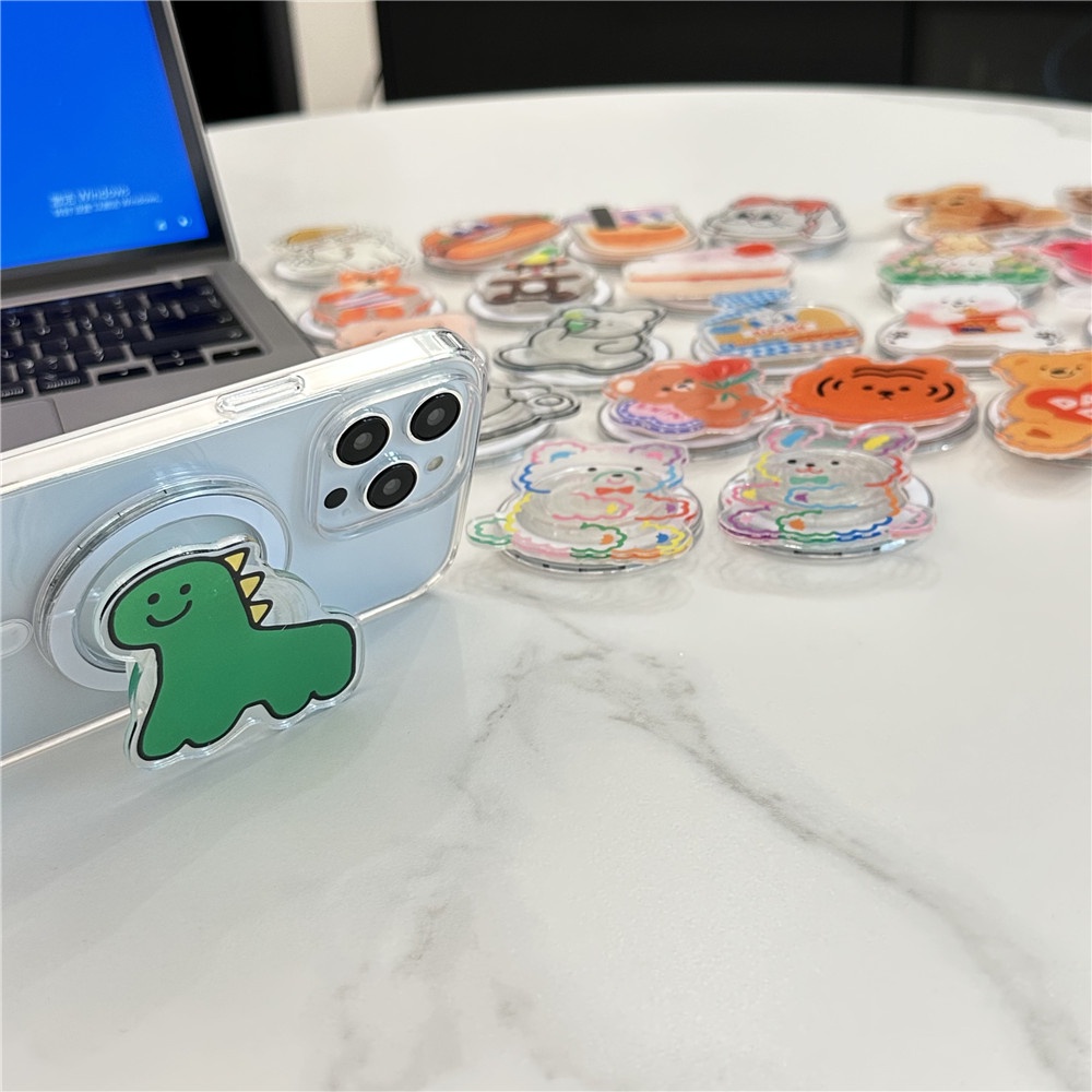 Dễ Thương Giá Đỡ Điện Thoại Có Nam Châm Hình Thỏ / Gấu Đáng Yêu