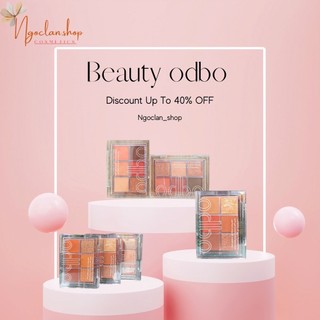 Bảng phấn mắt odbo tone nâu tây od276 odbo signature eyeshadow palette 4.8g odbo.store