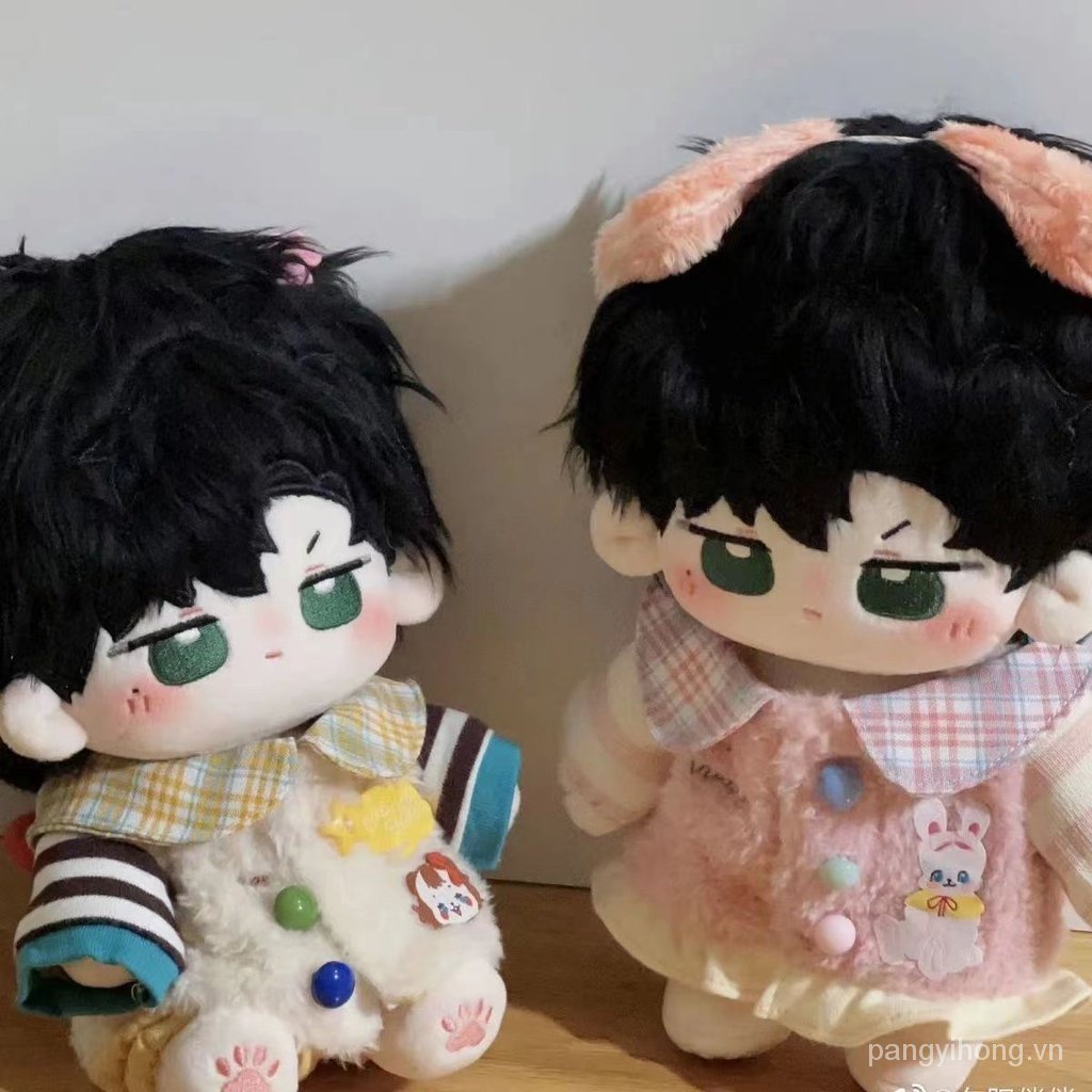 Búp Bê Bé Trai xiao yiyi Bằng cotton Dễ Thương 20cm Kèm Bộ Xương Kỳ Nghỉ 81xl