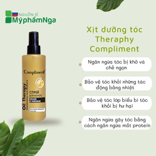 Xịt Dưỡng Tóc Compliment Oil Therapy Argan