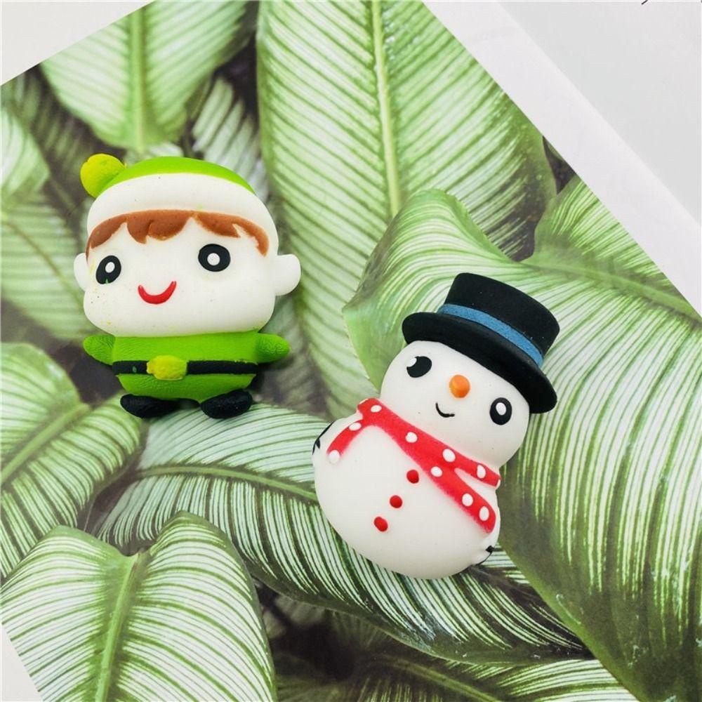Mmluck Đồ Chơi Bóp Nhanh Chóng Hình Ông Già Noel Hoạt Hình Sáng Tạo Làm Quà Tặng Sinh Nhật / Giáng Sinh